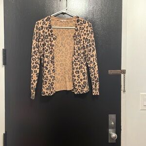Super cute cheetah print sweater